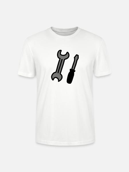 tools - Stanley/Stella CRAFTER Unisex Organic T-Shirt - white