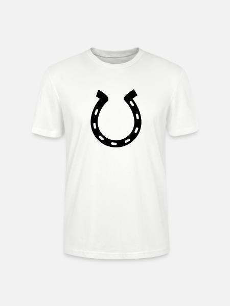 Hufeisen - Stanley/Stella Unisex Bio-T-Shirt CRAFTER - Weiß