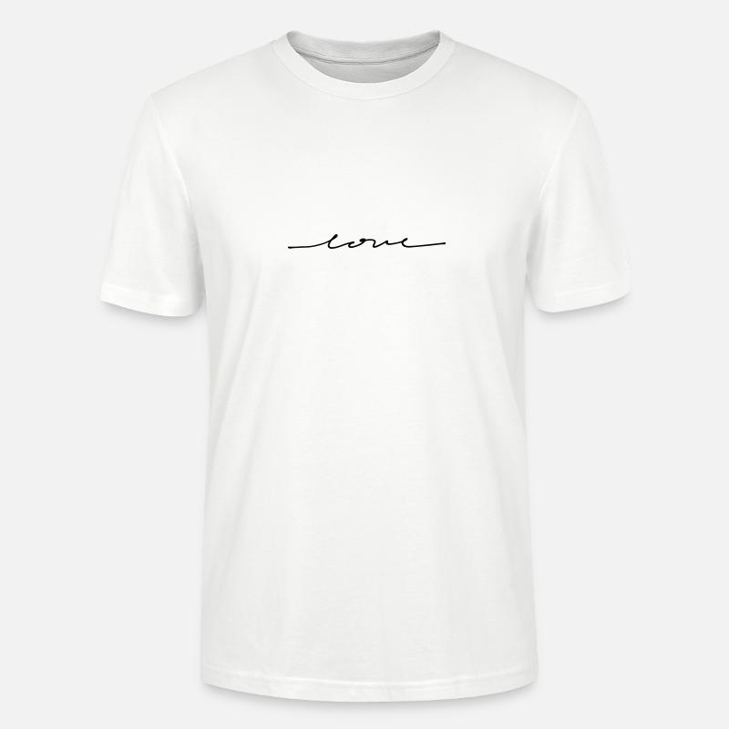amour - T-shirt bio CRAFTER Stanley Stella Unisexe - blanc