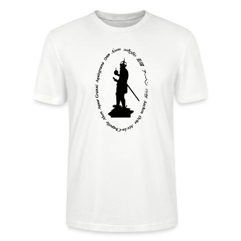 aachen - Stanley/Stella Unisex Bio-T-Shirt CRAFTER - Weiß - Vorne - Alina (178cm) & Michal (187cm)