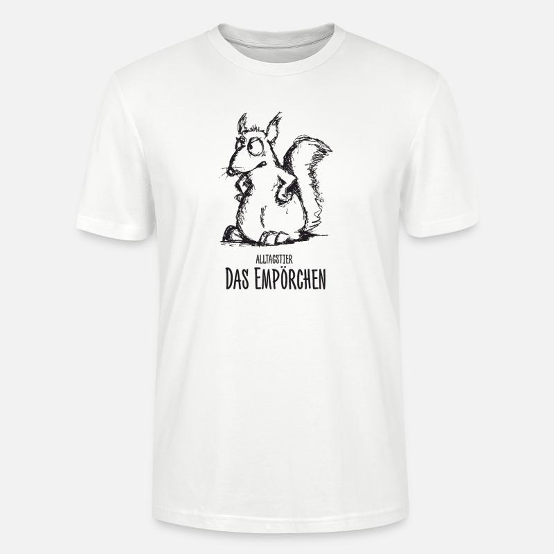 Das Empörchen - Stanley/Stella Unisex Bio-T-Shirt CRAFTER - Weiß