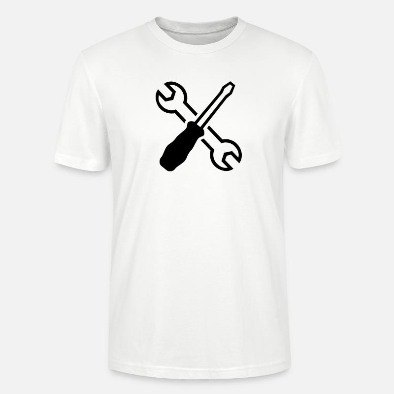 Werkzeug - Stanley/Stella Unisex Bio-T-Shirt CRAFTER - Weiß