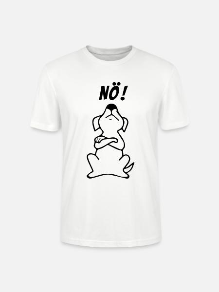 Hund nö - Stanley/Stella Unisex Bio-T-Shirt CRAFTER - Weiß