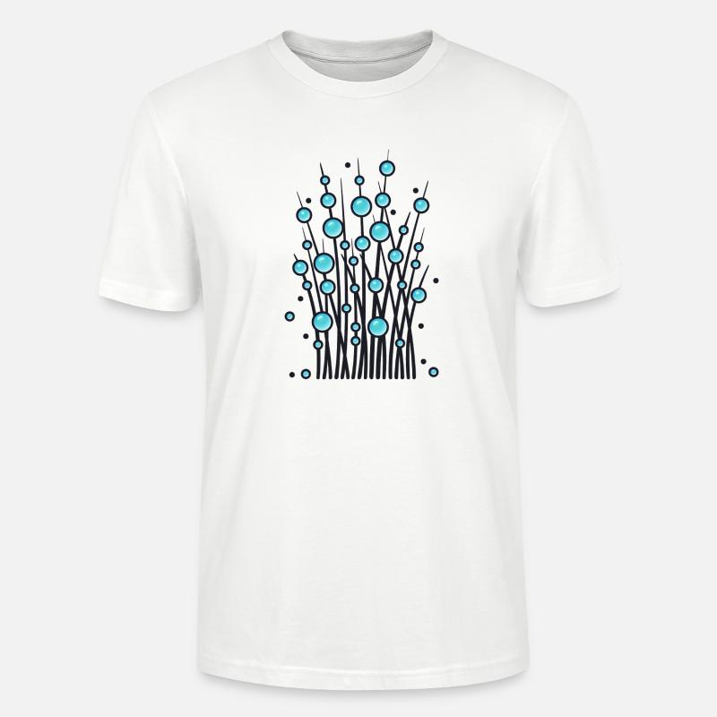 Luminous Ballen-Struktur - Stanley/Stella Unisex Bio-T-Shirt CRAFTER - Weiß