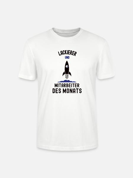 Mitarbeiter des Monats Lackierer Bester Maler - Stanley/Stella Unisex Bio-T-Shirt CRAFTER - Weiß