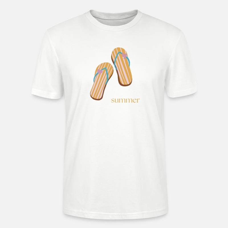 Summer - Stanley/Stella Unisex Bio-T-Shirt CRAFTER - Weiß
