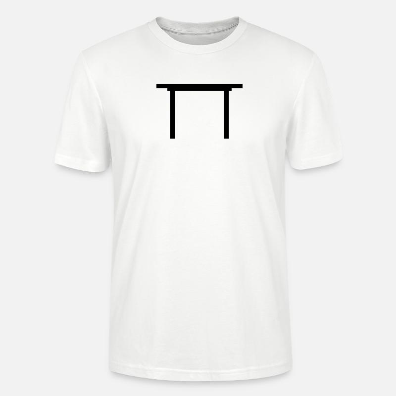 Table - T-shirt bio CRAFTER Stanley Stella Unisexe - blanc