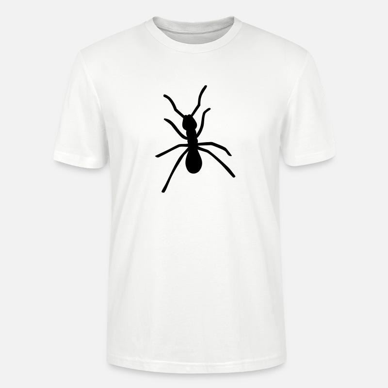 Fourmi - T-shirt bio CRAFTER Stanley Stella Unisexe - blanc