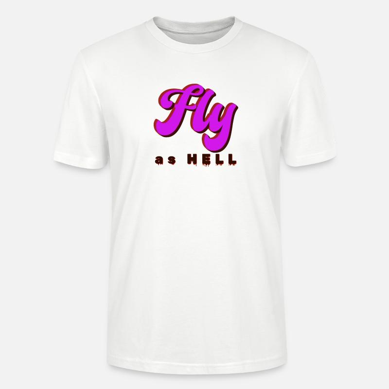 Volez comme l’enfer - T-shirt bio CRAFTER Stanley Stella Unisexe - blanc