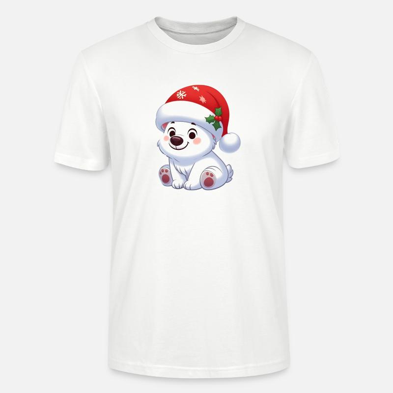 Eisbär 13 - Stanley/Stella Unisex Bio-T-Shirt CRAFTER - Weiß