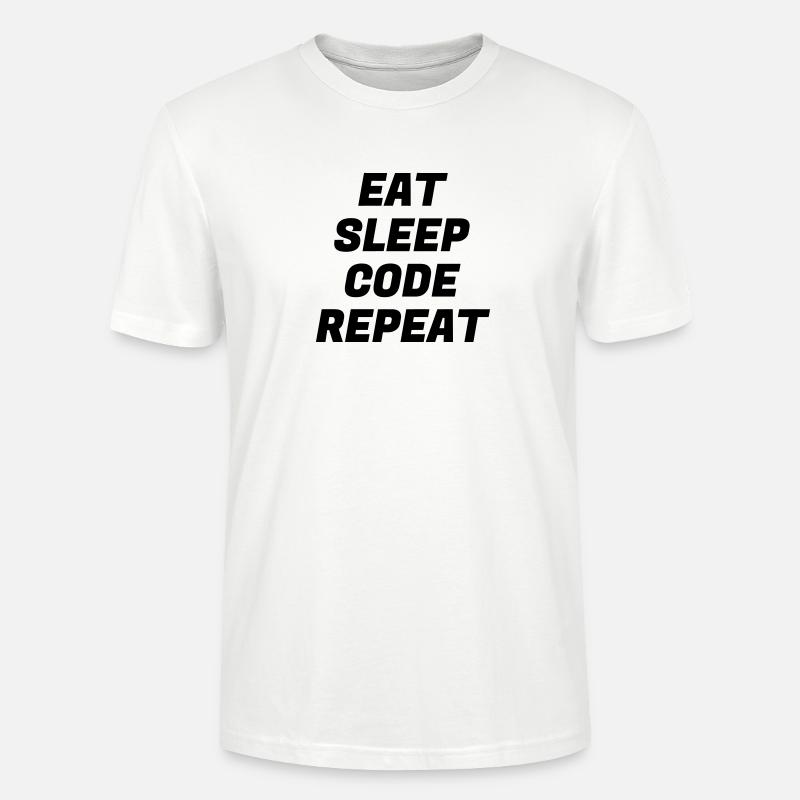 Entwickler / Informatiker / Programmierer / - Stanley/Stella Unisex Bio-T-Shirt CRAFTER - Weiß