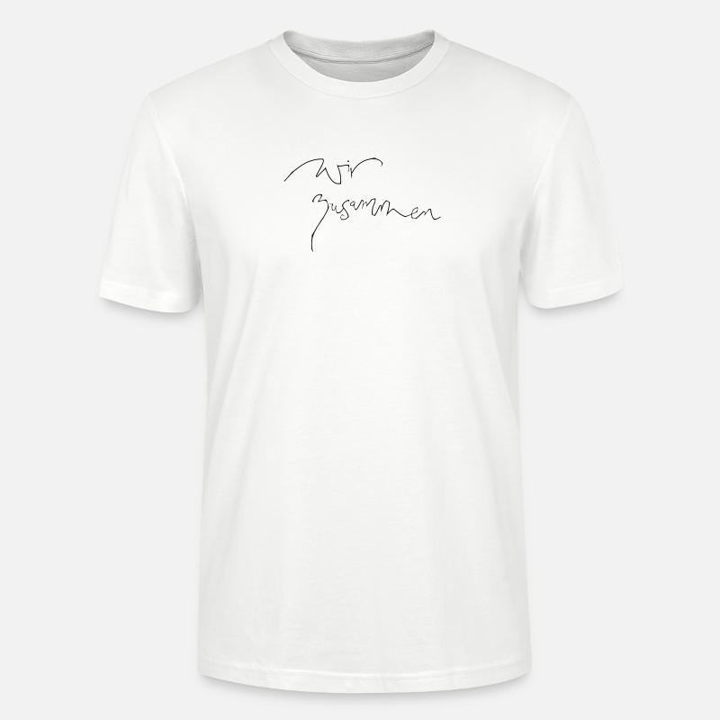 wir zusammen - Stanley/Stella Unisex Bio-T-Shirt CRAFTER - Weiß