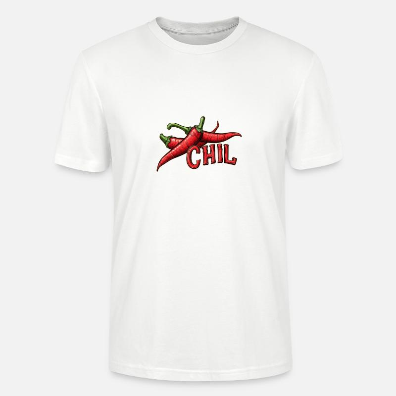 Chil, relax, - Stanley/Stella Unisex Bio-T-Shirt CRAFTER - Weiß