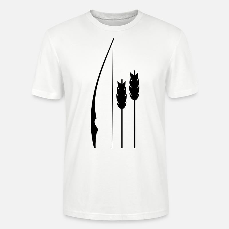 Longbow Langbogen - Stanley/Stella Unisex Bio-T-Shirt CRAFTER - Weiß
