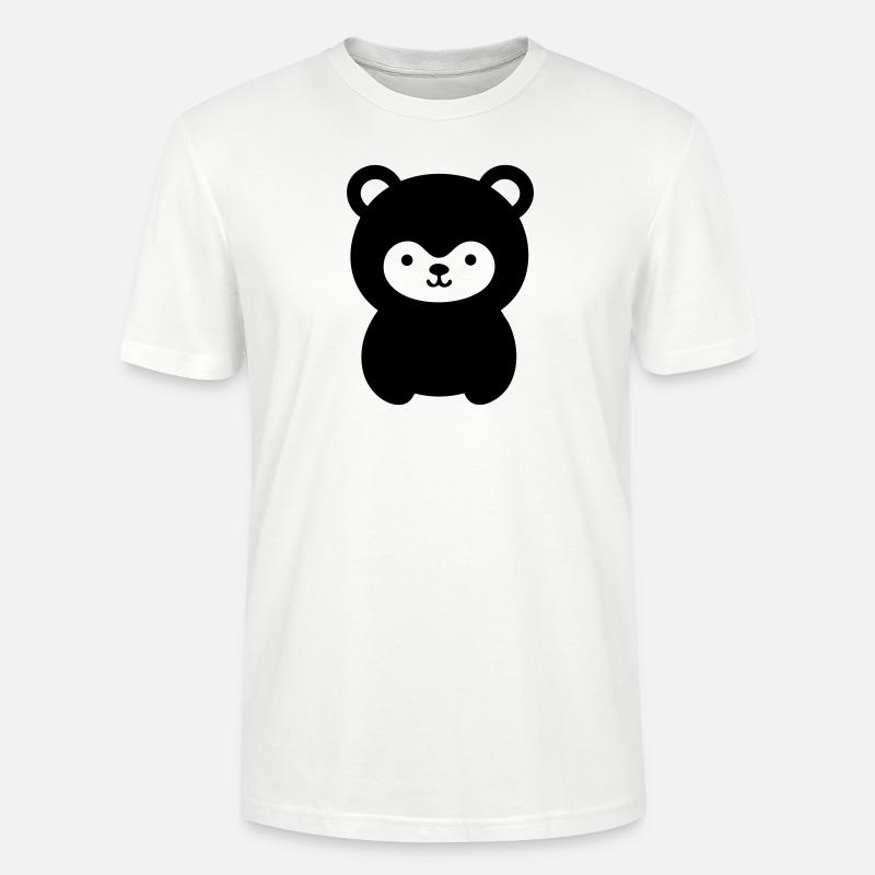 Kleiner Bär - Stanley/Stella Unisex Bio-T-Shirt CRAFTER - Weiß