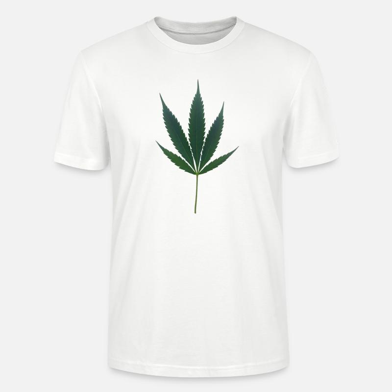 C’est l’heure du cannabis - T-shirt bio CRAFTER Stanley Stella Unisexe - blanc