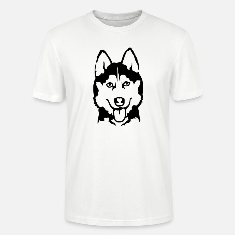 Husky - Stanley/Stella Unisex Bio-T-Shirt CRAFTER - Weiß