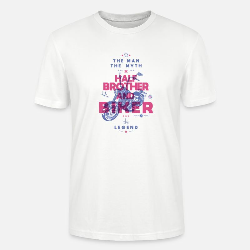 Mythisches Rad der Legende - Stanley/Stella Unisex Bio-T-Shirt CRAFTER - Weiß