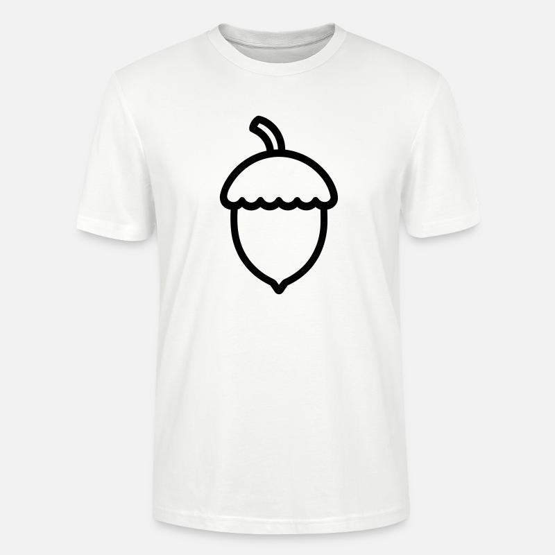 Eiche - Stanley/Stella Unisex Bio-T-Shirt CRAFTER - Weiß