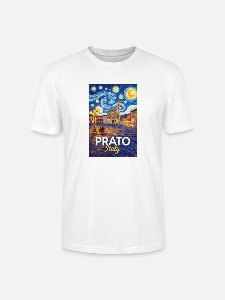 Prato, Italy. - Stanley/Stella CRAFTER Unisex Organic T-Shirt - white