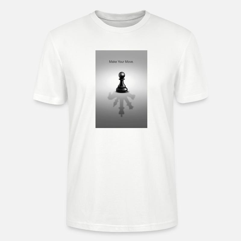 Make Your Move Minimal Mindset Design - Stanley/Stella Unisex Bio-T-Shirt CRAFTER - Weiß
