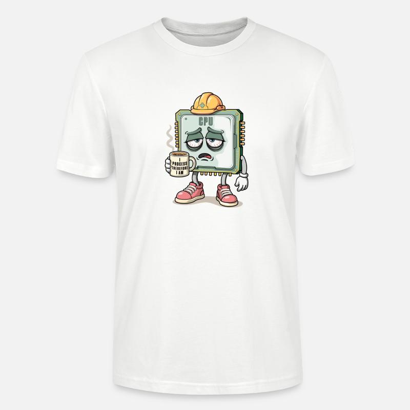 CPU-Charakter - Stanley/Stella Unisex Bio-T-Shirt CRAFTER - Weiß