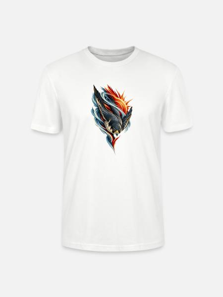 Falke - Stanley/Stella Unisex Bio-T-Shirt CRAFTER - Weiß