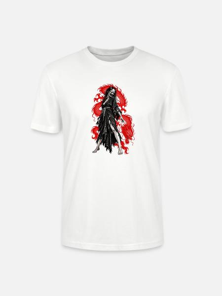 TODESGRUBE - Stanley/Stella Unisex Bio-T-Shirt CRAFTER - Weiß