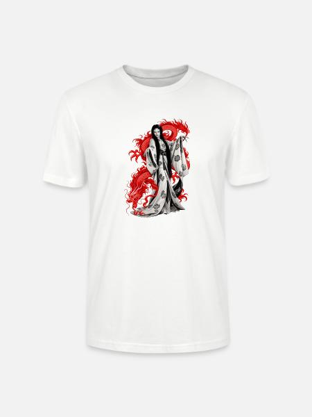 WEISSE SUKKUBUS - Stanley/Stella Unisex Bio-T-Shirt CRAFTER - Weiß