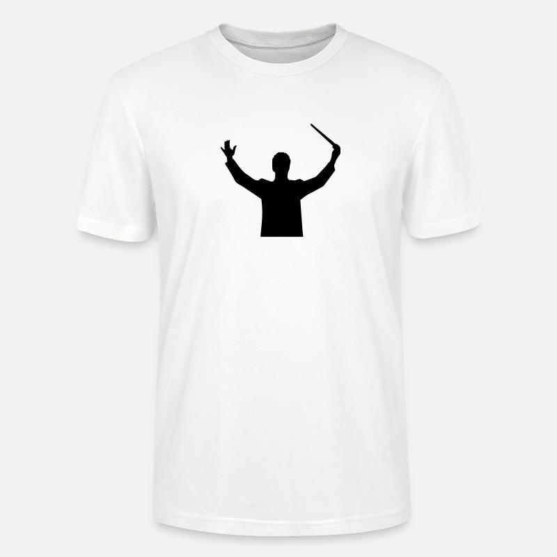 Dirigent - Stanley/Stella Unisex Bio-T-Shirt CRAFTER - Weiß