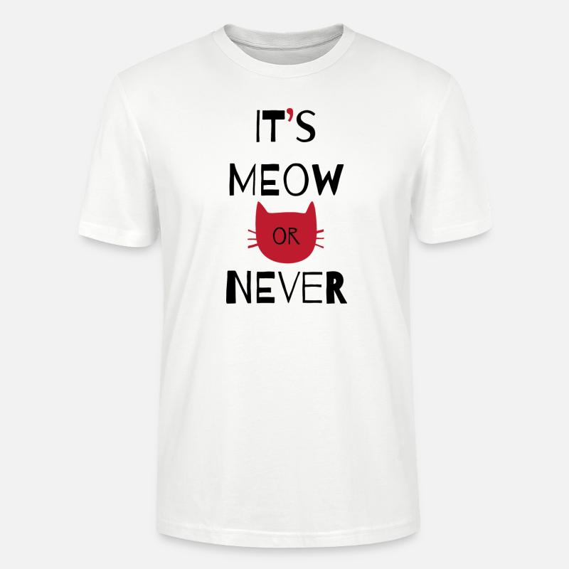 Katze - Stanley/Stella Unisex Bio-T-Shirt CRAFTER - Weiß