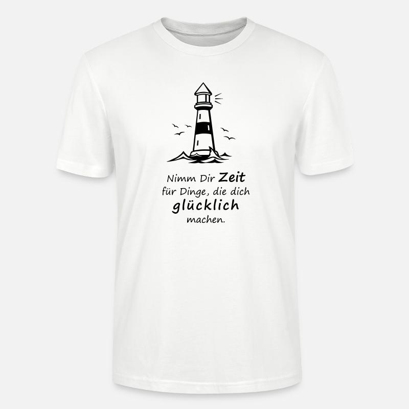 Nimm Dir Zeit - Stanley/Stella Unisex Bio-T-Shirt CRAFTER - Weiß