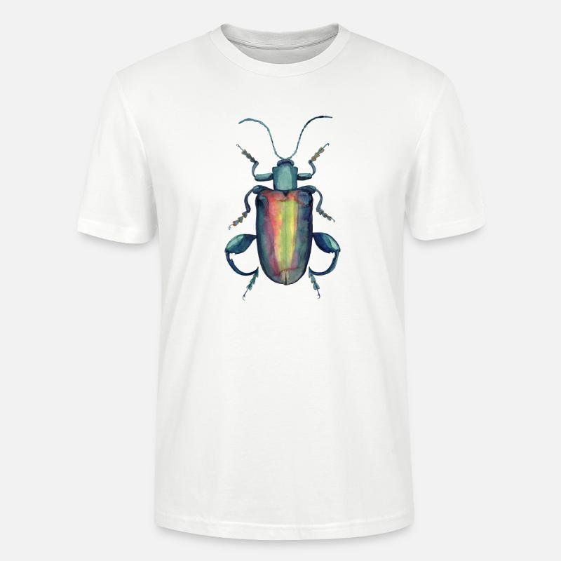 kaefer mit kräftigen Oberschenkeln - Stanley/Stella Unisex Bio-T-Shirt CRAFTER - Weiß