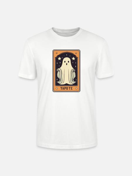 Tarot Geist Karte - Stanley/Stella Unisex Bio-T-Shirt CRAFTER - Weiß