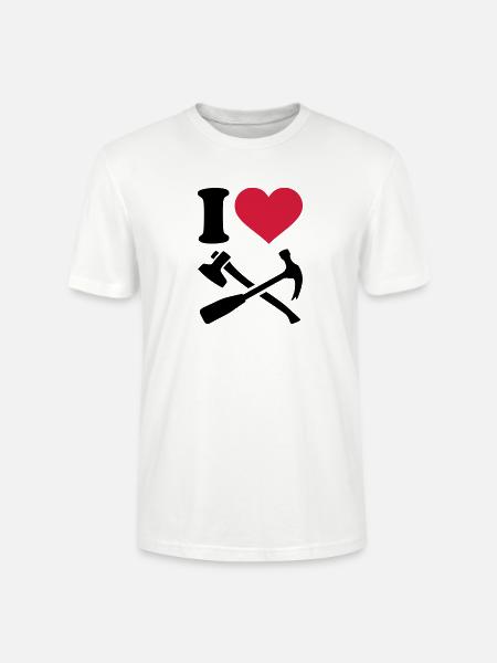 Werkzeug - Stanley/Stella Unisex Bio-T-Shirt CRAFTER - Weiß