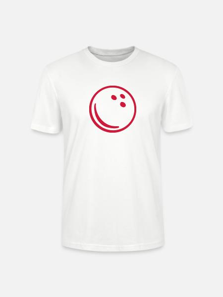 Bowling - Stanley/Stella Unisex Bio-T-Shirt CRAFTER - Weiß