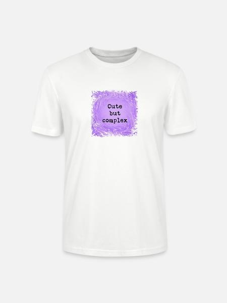 Cute but complex - Stanley/Stella CRAFTER Unisex Organic T-Shirt - white