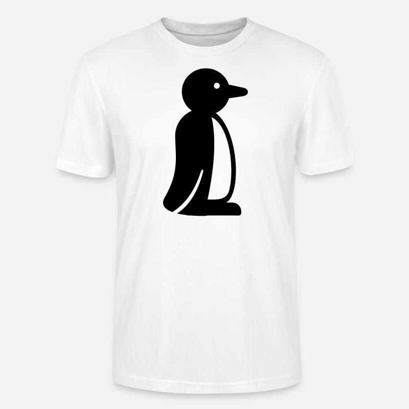 Pinguin - Stanley/Stella Unisex Bio-T-Shirt CRAFTER - Weiß