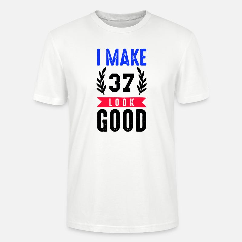 look good 37 - Stanley/Stella Unisex Bio-T-Shirt CRAFTER - Weiß