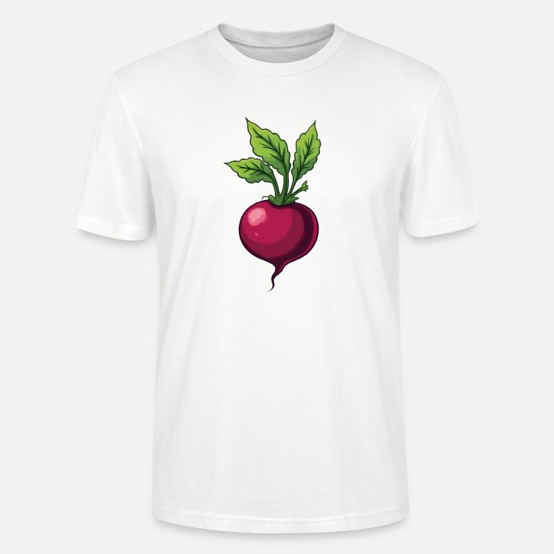 Betterave - T-shirt bio CRAFTER Stanley Stella Unisexe - blanc
