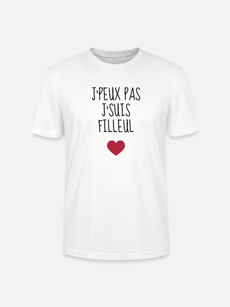 Filleul / Filleule / Parrain / Marraine / Bébé - Stanley/Stella CRAFTER Unisex Organic T-Shirt - white