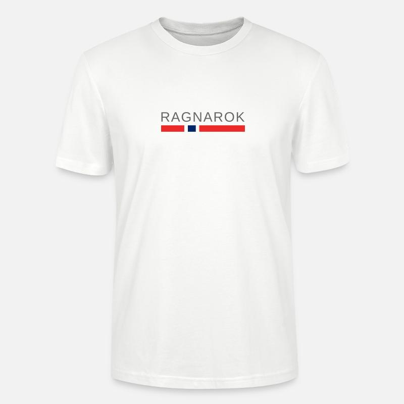 Ragnarok Norwegen - Stanley/Stella Unisex Bio-T-Shirt CRAFTER - Weiß