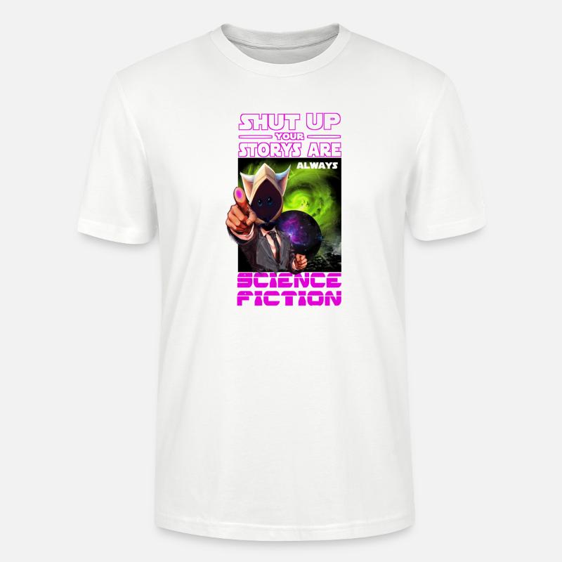 sci fi - Stanley/Stella Unisex Bio-T-Shirt CRAFTER - Weiß