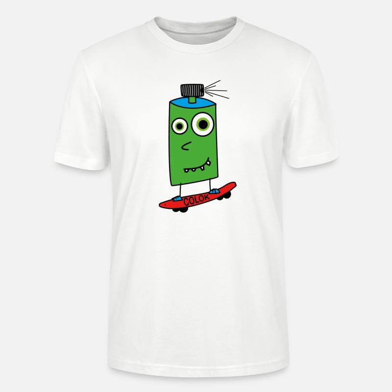 Boardsprayer - Stanley/Stella Unisex Bio-T-Shirt CRAFTER - Weiß