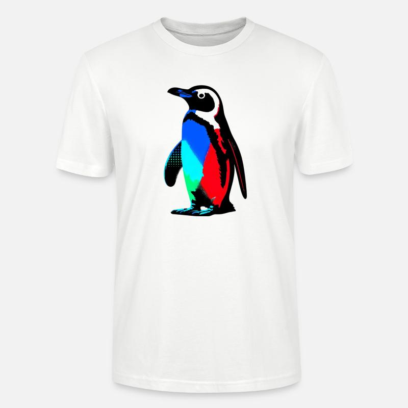 Pinguin - Stanley/Stella Unisex Bio-T-Shirt CRAFTER - Weiß
