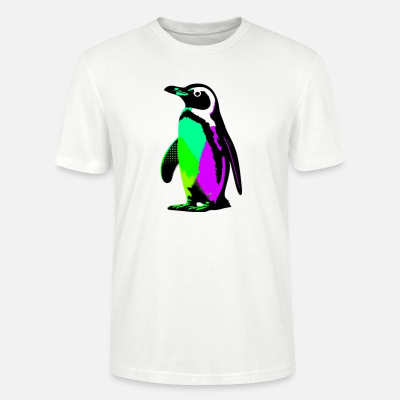 Pinguin - Stanley/Stella Unisex Bio-T-Shirt CRAFTER - Weiß
