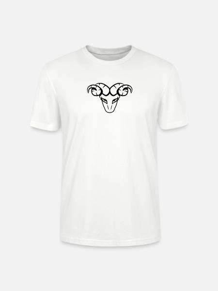 Widder horoskop - Stanley/Stella Unisex Bio-T-Shirt CRAFTER - Weiß