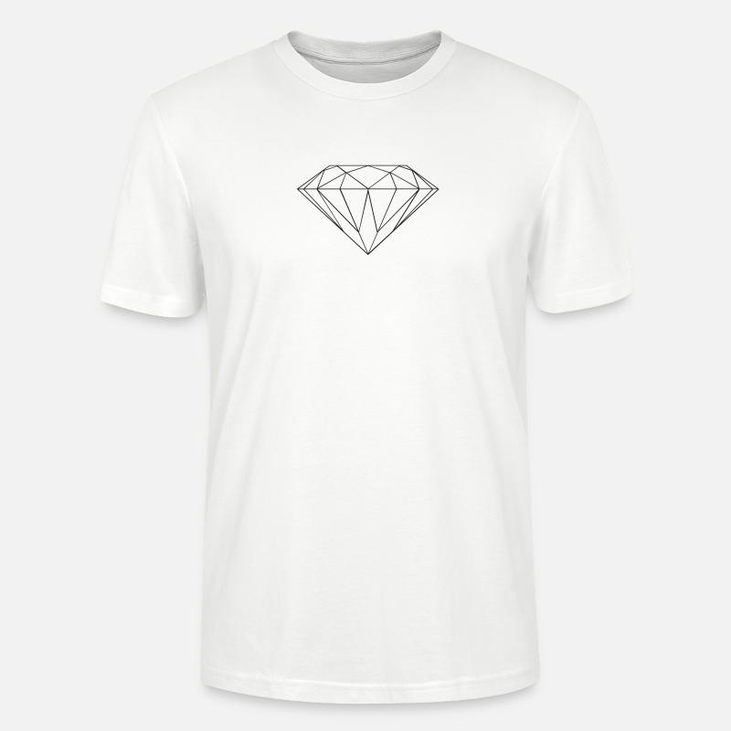 Liams dimond - T-shirt bio CRAFTER Stanley Stella Unisexe - blanc