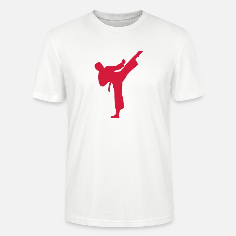 Karate - Stanley/Stella Unisex Bio-T-Shirt CRAFTER - Weiß