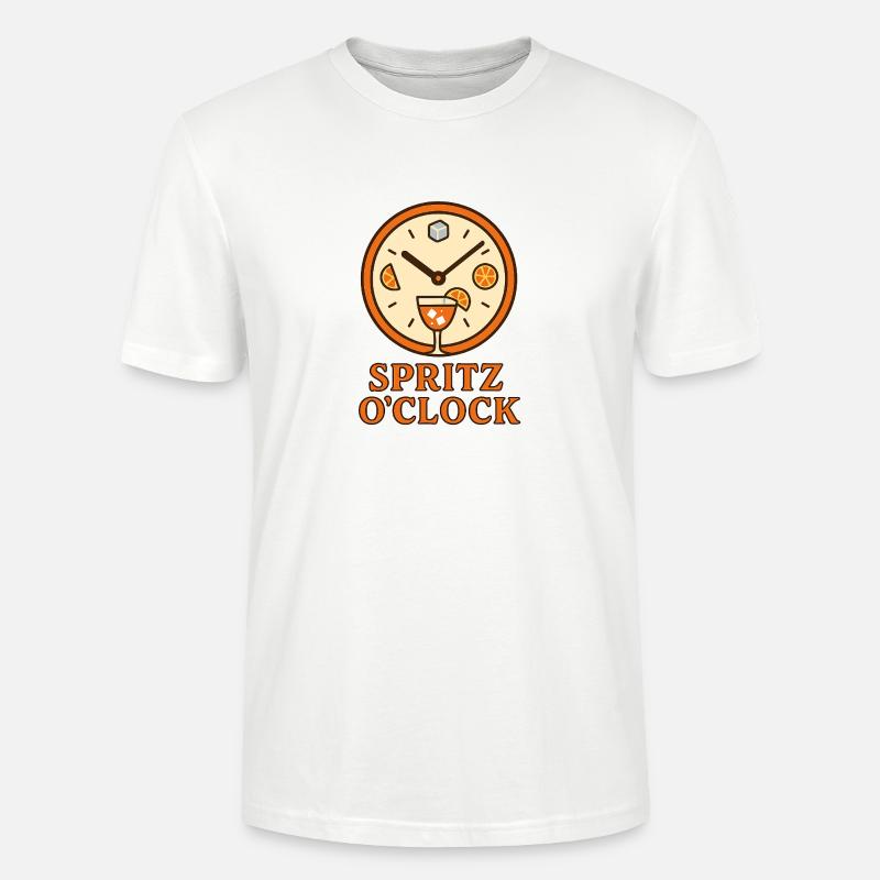 Spritz O’Clock - Stanley/Stella Unisex Bio-T-Shirt CRAFTER - Weiß